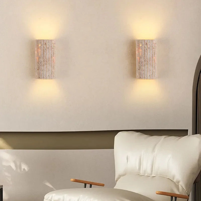 Natural Stone Wall Light