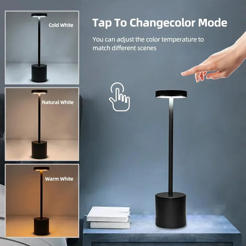 Luxury Touch Sensor LED Table Lamp