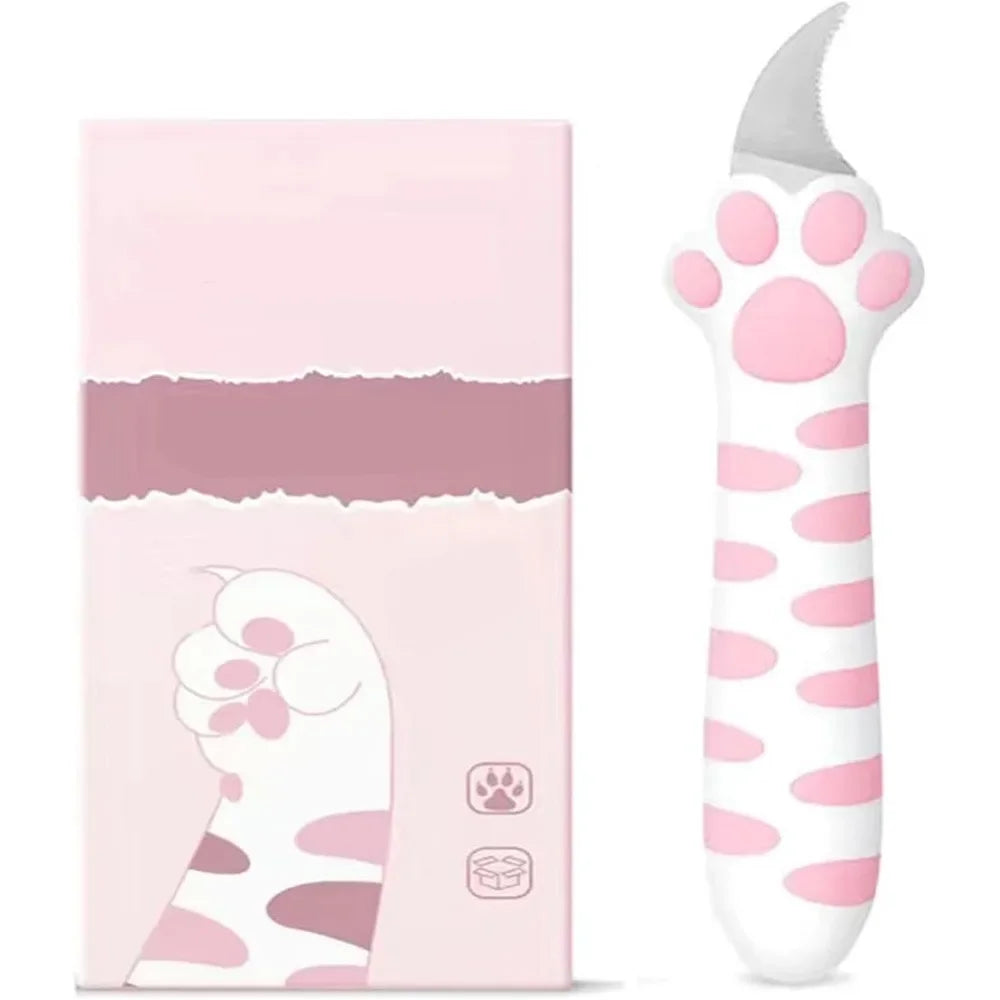 Portable Plastic Cat Paw Box Cutter