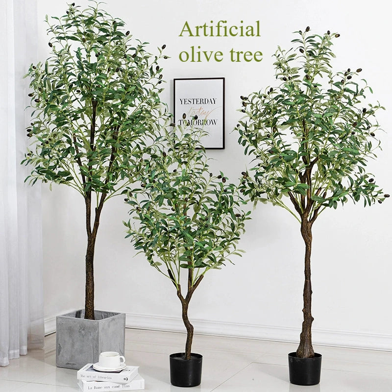Elegant Artificial Olive Tree