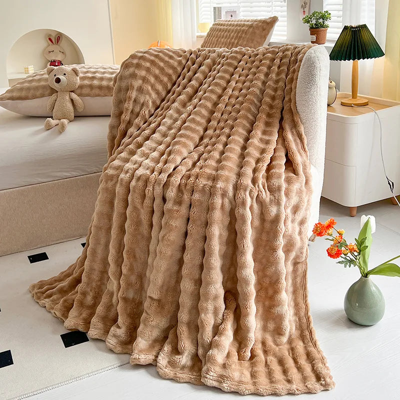 Luxury Faux Fur Throw