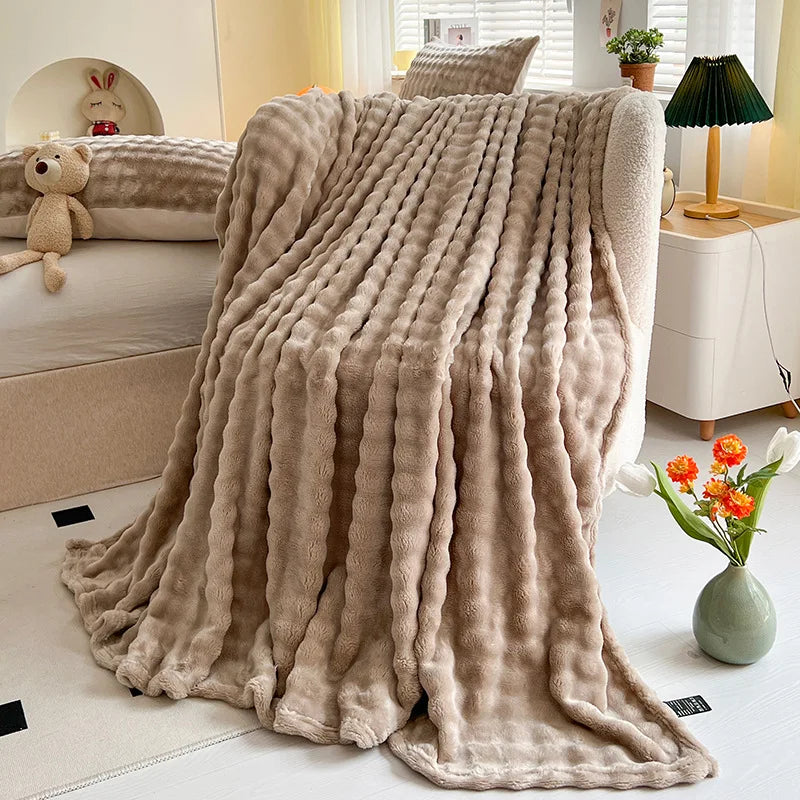 Luxury Faux Fur Throw