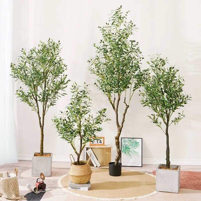 Elegant Artificial Olive Tree